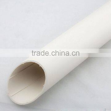 Single-wall pvc spiral hush pipe for construction