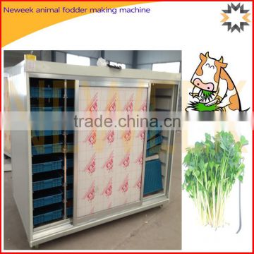 Neweek soilless hydroponic green grass growing cattle animal fodder making machine