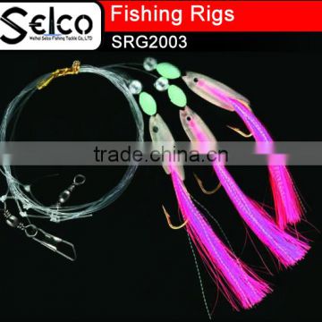 sabiki rig,mixed yarn bait cathing rigs