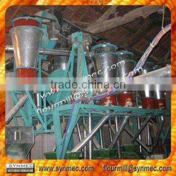 22t/day wheat flour processing/milling machine, maize grain flour grinder