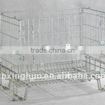 European steel container,storage wire baskets