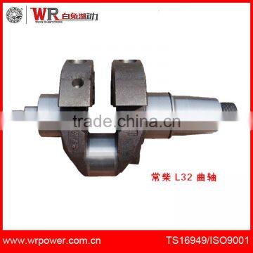 Changhai L32 Crankshaft diesel spare parts for tractors and light trucks