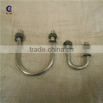 U bolt with washer and nut