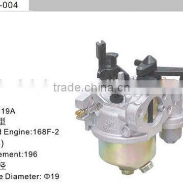 168F GX200 gasoline engine spare parts carburetor