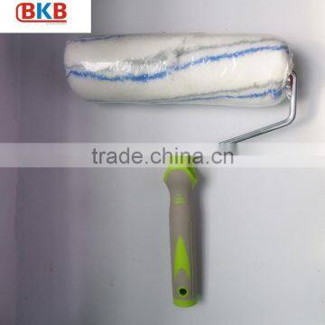 Paint roller brush with acrylic roller cover