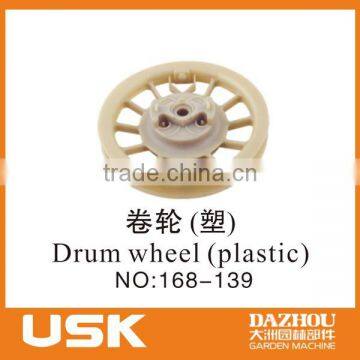 Drum wheel(plastic) for USK 2KW gasoline generator 168F/2900H(GX160) 5.5HP/6.5HP spare part