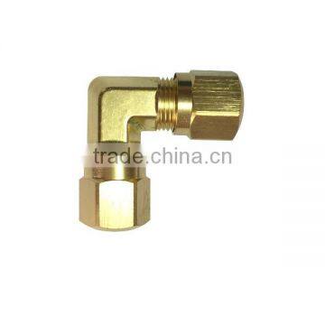 965Union Elbow,Air Brake Fittings for Nylon Tube,Brass valve