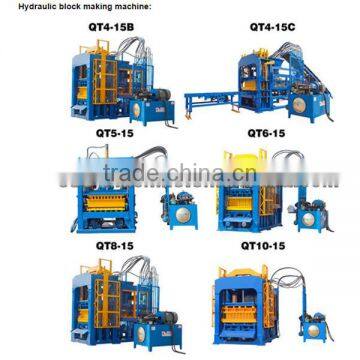 Yeman China Making Machinery/ Hydraulic Machine QT4-15C Block Production Line (40 Projects in India ) photo-4