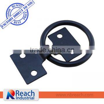 2000 Lbs Surface Mount E-Coated Steel Tie Down Ring With Top Cap