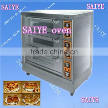 hot sale Gas bread Oven with three level