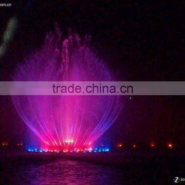 Outdoor Fountain With Led Light