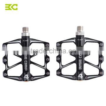 2PCS BC - 688 Mountain Bike Bicycle Pedal MTB Flat Pedals Aluminum Alloy 4 Ball Bearings Ultralight Bicycle Accessory Parts photo-2
