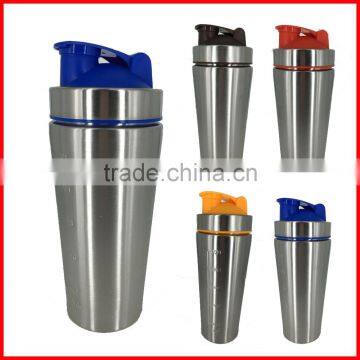 Stainless Steel Protein Shaker Bottle On Whey Protein for Fitness