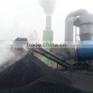 Small capacity 1 ton/hour coal rotary dryer/coal slime drying machine for sale