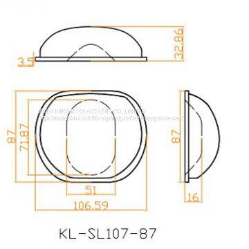 Led Street Light Lenses Borosilicate Glass photo-2