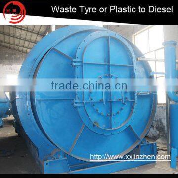 High-efficiency Environmental Used Waste Tire Recycling Machine To Oil Pyrolysis Plant photo-4