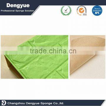 Casual Collage Foam Wallpaper Light Weight pe Foam Wall Sticker Self-Adhesive PE Foam