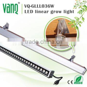 3.3ft IP65 36W LED grow bar light full spectrum toplighting in multiple color ratio