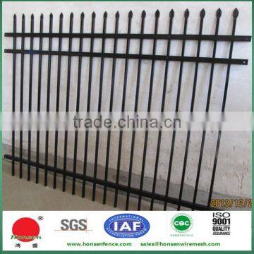 Black Powder Coated Ornamental Fence photo-4