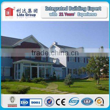 High Quality Beautiful Luxury Prefab Garden Studio/steel Structure Labor Prefab Villa photo-2