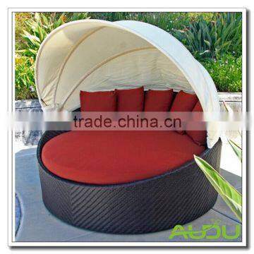 Audu Hot Sale Professional Roof Wicker Beach Chair photo-3