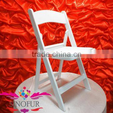 whosale white resin wedding folding chair