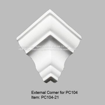 Polyurethane Plain Decorative Cornice Moulding photo-4