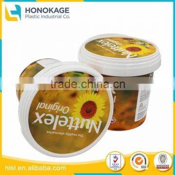 Big Box Plastic Container for Butter Package, Plastic Container with Lock