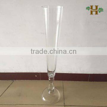 90cm Tall and Clear Glass Vase Big Wine Glass Vase