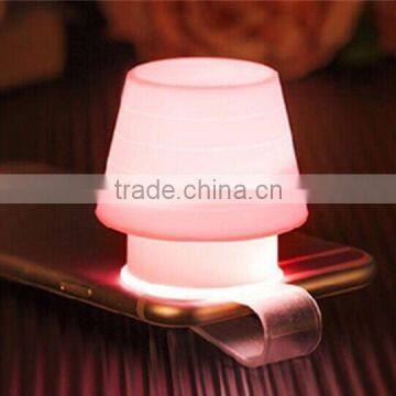 Promotional Silicone Mobile Phone Lampshade Phone Lamp Cover photo-2