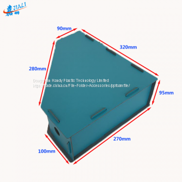 2017 New Design Various Color A4 PP Foam Office Vertical Magazine File photo-3