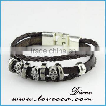Braided Adjustable Nautical Leather Bracelets for Women photo-4