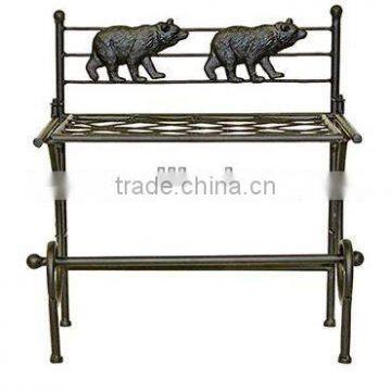 RH-4726 Bear Shape Metal Bathroom Tissue Rack Towel Holder photo-4