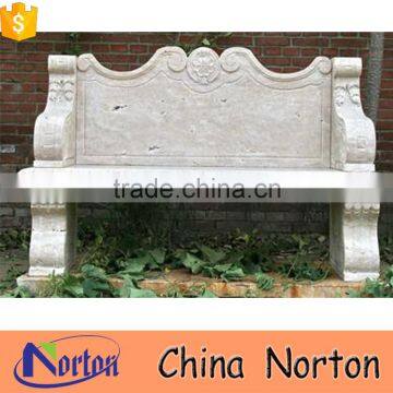 stone ornamental beer garden table and bench design NTS-B154X