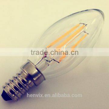 new cheap e27 e12 e14 clear led candle bulb