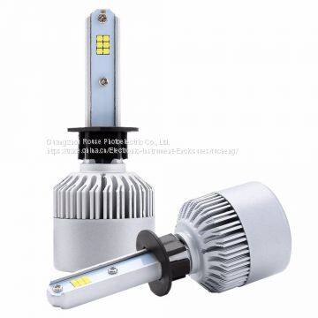Led Car Headlight S2 H1 CSP 8000lm/set 72w/set Led Headlight 36w/bulb 4000lm/bulb Lamp