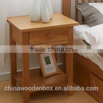 2015 popular refined wooden bedside cabinet