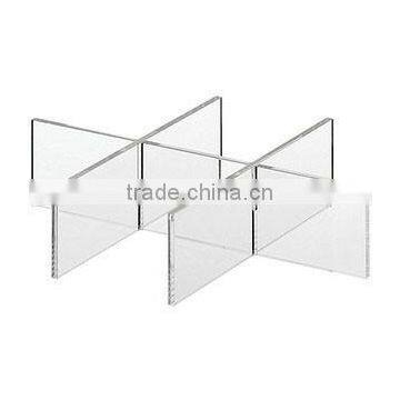 Manufacturer Custom OEM Handmade Acrylic Shelf Dividers photo-2