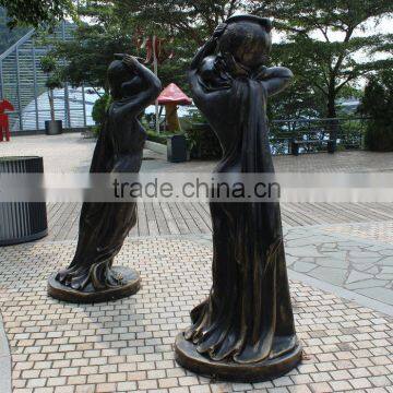 Landscape Bronze Lady Sculpture photo-6