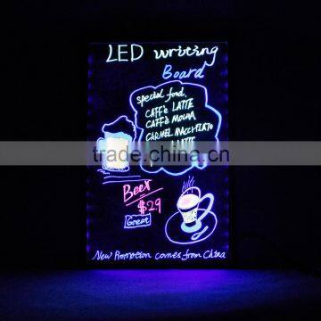 Wholesale 52 Kinds of Flashing Modes Acrylic Handwriting Led Writing Board for Shops/stores/restaurants/cafes Advertising photo-2