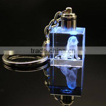 Best Selling Heart Shape Led Crystal Key Ring,Crystal Key Chain,Led Crystal Key Ring for Little Gift