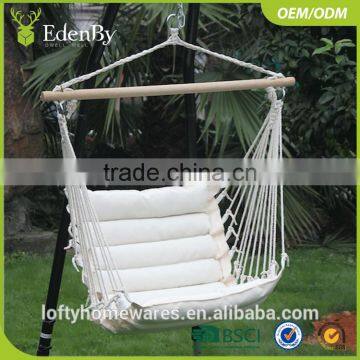 2017 Design best used hanging chair with stand