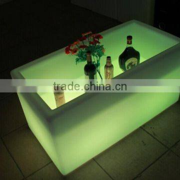 Rechargeable RGB 16 Colors Changing Glowing LED Wine Rack, LED Ice Pot, LED Beer Bucket photo-5