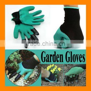 Garden Laborer Glove with Claws for Digging and Planting As Seen on TV