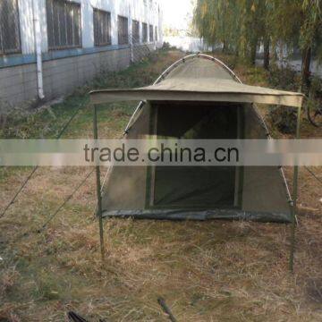 China factory cheapest 3*3m rip-stop family camping tent with veranda export to Africa