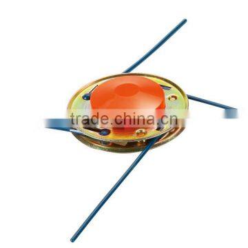 grass cutter parts fixed line brush cutter head metal blade trimmer head