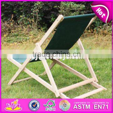 2017 New Design Folding Wooden Beach Chairs for Sale W08G218 photo-5