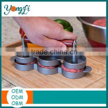 Hot Selling Kitchen Barbecue Hamburger Press Meat Patty Mold photo-2