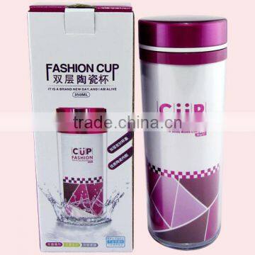 New Style Wholesale Recyclable Use 350ML Vacuum Cup Ceramic Inner photo-4