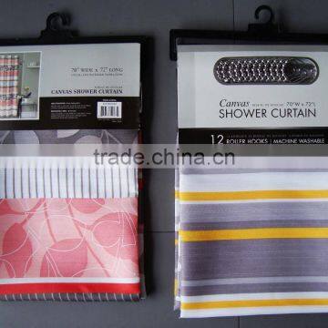 Heavy duty fabric shower curtain factory